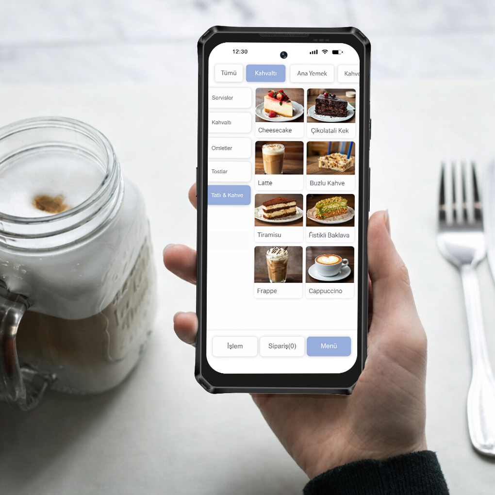 OrderGO 7 Garson Sipariş Terminal